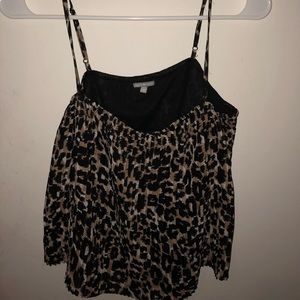Charlotte Russe leopard patterned tank top. Size M
